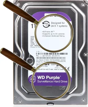 WESTERN DIGITAL PURPLE SURVEILLANCE 1TB / HDD 3.5 SATA III 64MB WD10PURZ (13 / 13)