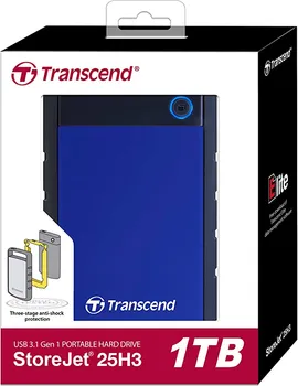 TRANSCEND STOREJET 25H3B 1TB / HDD 2.5 PORTABLE TS1TSJ25H3B (3 / 4)