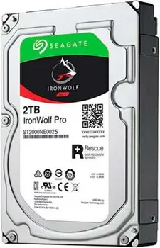 SEAGATE IRONWOLF 2TB / HDD 3.5 / SATA III / 5400 RPM / 256MB CACHE / NAS (5 / 5)