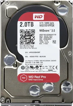 WESTERN DIGITAL RED PRO NAS 2TB / HDD 3.5 / SATA III / 64MB CACHE / 7200 RPM (2 / 4)