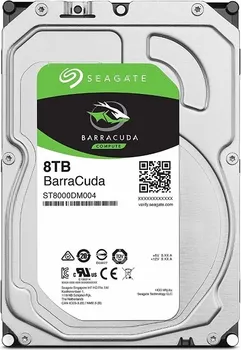 SEAGATE BARRACUDA 8TB / HDD 3.5 / SATA III / 5400 RPM / 256MB CACHE ST8000DM004 (6 / 8)
