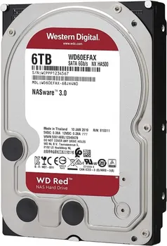 WESTERN DIGITAL RED 6TB / HDD 3.5 SATA III 5400 RPM 256MB CACHE WD60EFAX (1 / 2)