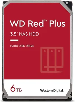 WESTERN DIGITAL RED PLUS NAS 6TB / HDD 3.5 SATA III 256MB CACHE WD60EFPX (1 / 4)