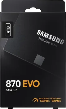 SAMSUNG 870 EVO 4TB / SSD 2.5 / SATA III (7 / 8)