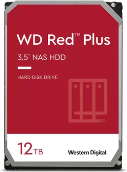 WESTERN DIGITAL RED PLUS NAS 12TB / HDD 3.5 / SATA III / 256MB / 7200 RPM WD120EFBX (1 / 4)