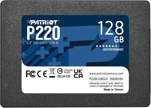 PATRIOT P220 128GB / SSD 2.5 (1 / 3)