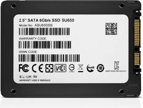 ADATA SU650 256GB / SSD 2.5 / SATA III / 3D NAND (4 / 4)