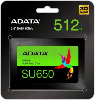 ADATA SU650 512GB / SSD 2.5 / SATA III / 3D NAND (1 / 5)
