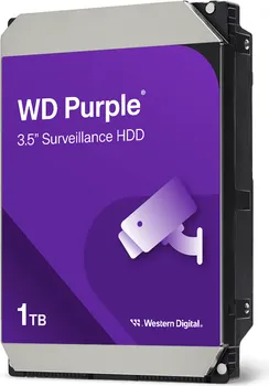 WESTERN DIGITAL PURPLE SURVEILLANCE 1TB / HDD 3.5 SATA III 64MB CACHE 5400 RPM WD11PURZ (1 / 4)
