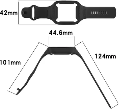 SILIKONSKA NARUKVICA ZA REDMI WATCH 3 LITE / WATCH 3 ACTIVE [RED] (5 / 6)