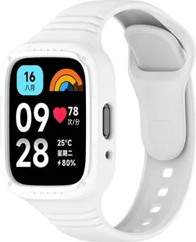 SILIKONSKA NARUKVICA ZA REDMI WATCH 3 LITE / WATCH 3 ACTIVE [WHITE] (6 / 6)