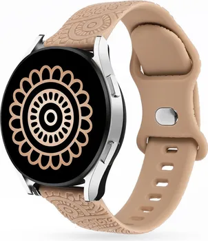 CARVEN PATTERN SILIKONSKA NARUKVICA ZA SAT [20MM / BEIGE] (5 / 7)