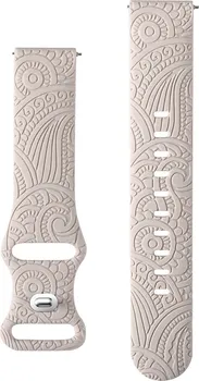 CARVEN PATTERN SILIKONSKA NARUKVICA ZA SAT [20MM / STARLIGHT] (1 / 7)