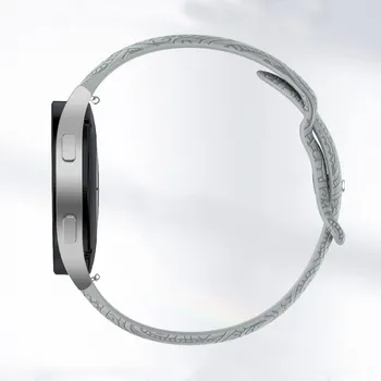 CARVEN PATTERN SILIKONSKA NARUKVICA ZA SAT [20MM / GREY] (3 / 7)