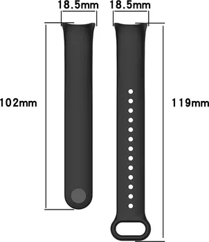 XIAOMI SILIKONSKA NARUKVICA ZA MI BAND 8 [RAZNE BOJE] (4 / 9)