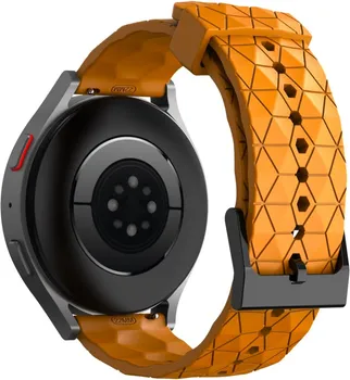 SILIKONSKA NARUKVICA ZA SAT [FOOTBALL PATTERN / 22MM] (3 / 5)