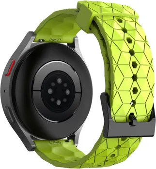 SILIKONSKA NARUKVICA ZA SAT [FOOTBALL PATTERN / 22MM] (5 / 5)