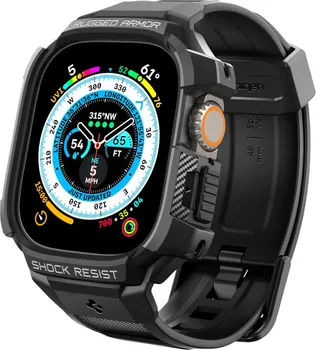 APPLE SPIGEN RUGGED ARMOR NARUKVICA PRO WATCH ULTRA (49 MM) BLACK (1 / 14)