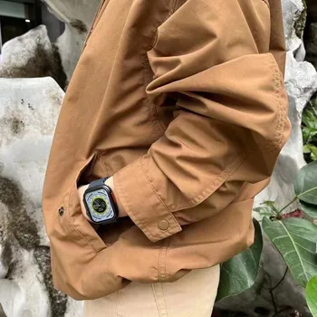 APPLE S8 ULTRA MAX SMART SAT ORANGE (WATCH ULTRA REPLIKA) (6 / 10)