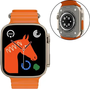 APPLE S8 ULTRA MAX SMART SAT ORANGE (WATCH ULTRA REPLIKA) (8 / 10)