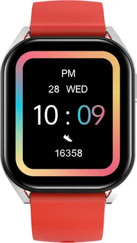 CANYON SMART WATCH CHATTER SW-58 BT-CALL SILVER RED (1 / 4)