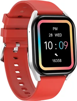 CANYON SMART WATCH CHATTER SW-58 BT-CALL SILVER RED (2 / 4)