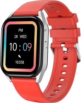 CANYON SMART WATCH CHATTER SW-58 BT-CALL SILVER RED (3 / 4)