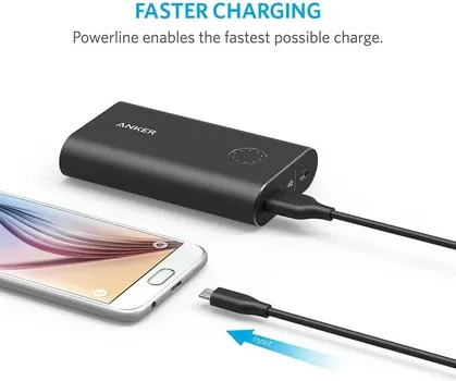 ANKER POWERLINE MICRO USB 0.9M GRAY (4 / 5)