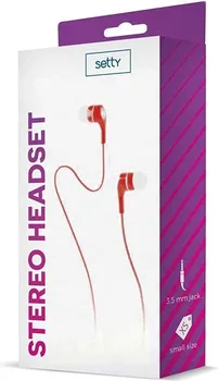SETTY WIRED RED SLUŠALICE (2 / 3)
