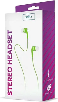 SETTY WIRED GREEN SLUŠALICE (2 / 3)