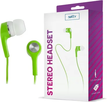 SETTY WIRED GREEN SLUŠALICE (3 / 3)