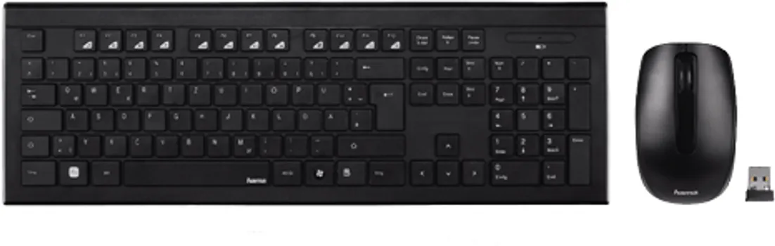 HAMA BEŽIČNA TASTATURA I MIŠ CORTINO (1 / 4)