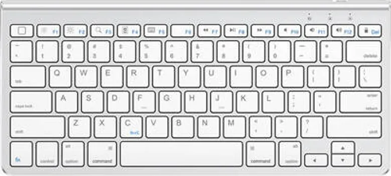OMOTON KB088 KOMBINACIJA MIŠA I TASTATURE ZA IPAD/IPHONE SREBRNA (2 / 5)