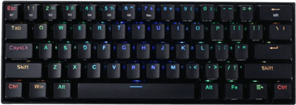 REDRAGON RGB DRACONIC PRO K530 BLUETOOTH BLACK (2 / 7)