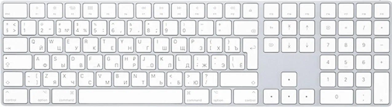 APPLE MAGIC KEYBOARD (MQ052RS/A), TASTATURA, RUSSIAN (1 / 2)