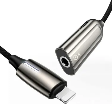 BASEUS L56 2-IN-1 LIGHTNING MALE TO LIGHTNING + 3.5MM FEMALE ADAPTER (8 / 14)