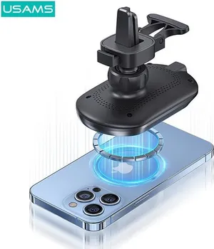 USAMS CD182 15W MAGNETIC CAR WIRELESS AUTO STALAK (AIR VENT) (6 / 6)