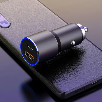 APPACS C25 QC3.0+PD METAL LED CAR PUNJAČ 36W 2 PORT (FAST) (4 / 5)