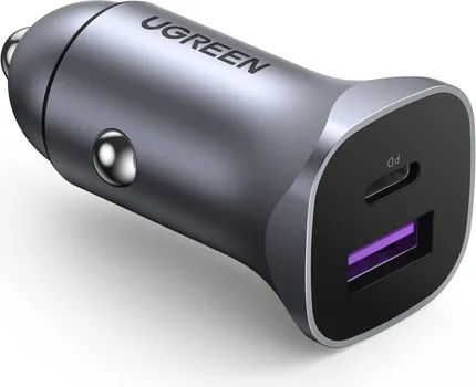 UGREEN AUTO PUNJAČ USB+USB-C QC 3.0 30W (1 / 10)