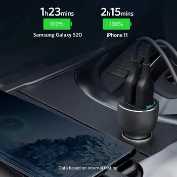 ANKER POWERDRIVE III 2-PORT 36W ALU AUTO PUNJAČ (3 / 7)