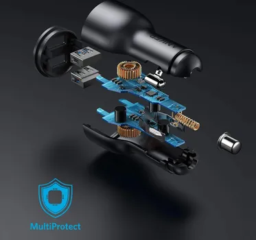 ANKER POWERDRIVE III 2-PORT 36W ALU AUTO PUNJAČ (7 / 7)