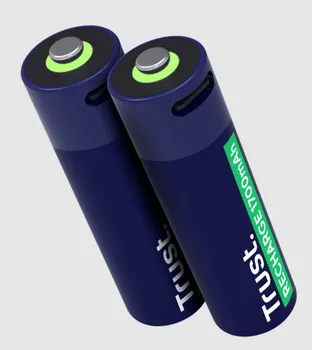 TRUST USB-C AA PUNJIVEBATERIJE, 2 PAKOVANJA (1 / 3)