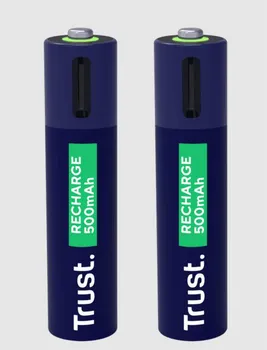 TRUST USB-C PUNJIVE AAABATERIJE, 2 PAKOVANJA (1 / 3)