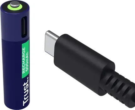 TRUST USB-C PUNJIVE AAABATERIJE, 2 PAKOVANJA (2 / 3)