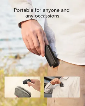 VEGER POWERBANK 5 000 MAH WITH BUILT-IN CONNECTOR TYPE C PD QC3.0 3A 20W PLUGON (W0556) BLACK (7 / 9)