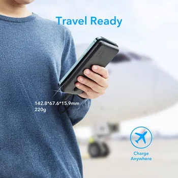 VEGER L10-10 000 MAH LCD BLACK (W1105) POWER BANK (4 / 19)