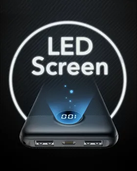 VEGER L10-10 000 MAH LCD BLACK (W1105) POWER BANK (14 / 19)