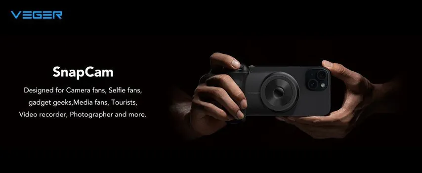 VEGER POWERBANK 5 000 MAH COMPATIBLE WITH MAGSAFE PD QC3.0 20W TOURIST (W0569) BLACK (3 / 10)