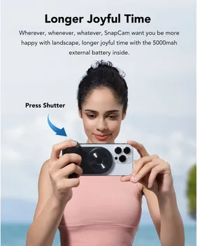 VEGER POWERBANK 5 000 MAH COMPATIBLE WITH MAGSAFE PD QC3.0 20W TOURIST (W0569) BLACK (8 / 10)