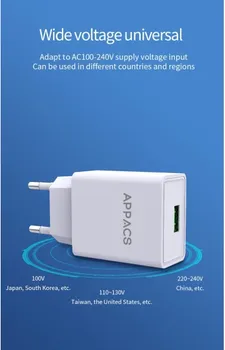 APPACS A7 2.1A PUNJAČ (BEZ KABLA) (7 / 8)